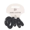 Etos Kabelelastieken Zwart 5St