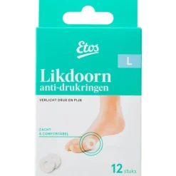 Etos Likdoorn Anti-Drukringen Large 12 stuks