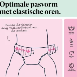 Etos Luiers Midi Maat 3 6-10 kg Mid Pack 35 stuks