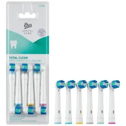 Etos Opzetborstel Total Clean 6 stuks