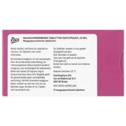 Etos Pantoprazol 20 MG 14 stuks