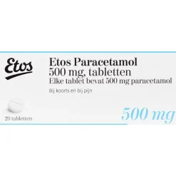 Etos Paracetamol 500 mg Tabletten