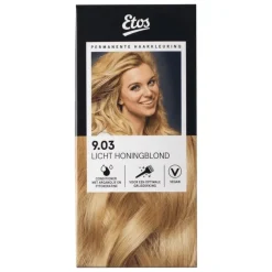 Etos Permanente Haarkleuring 9.03 licht honingblond