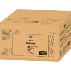 Etos Puur & Zacht Luiers Maat 5 Junior 11+ kg 66 stuks