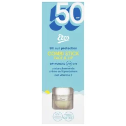 Etos Ski Zonbescherming Combi Stick 2-in-1 Face en Lip SPF50+ 20 ML