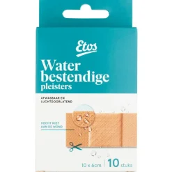 Etos Waterbestendige Pleisterstrips 10 x 6 CM 10 stuks