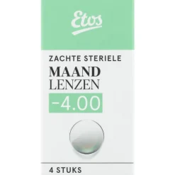 Etos zachte maandlenzen -4.00 4st