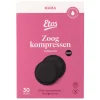 Etos Zoogcompressen Zwart 30 stuks