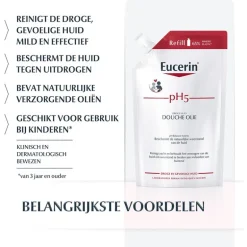 Eucerin pH5 Doucheolie Navulverpakking 400 ML