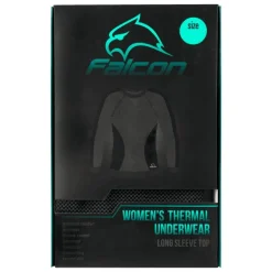 Falcon Thermoshirt Dames Antraciet M
