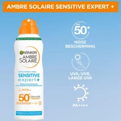 Garnier Ambre Solaire Sensitive Expert Hypoallergene Zonnebrand Mist SPF50 150 ML