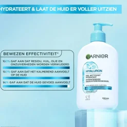 Garnier Hyaluron+ Hydraterende Gezichtsreinigingsgel 250 ml