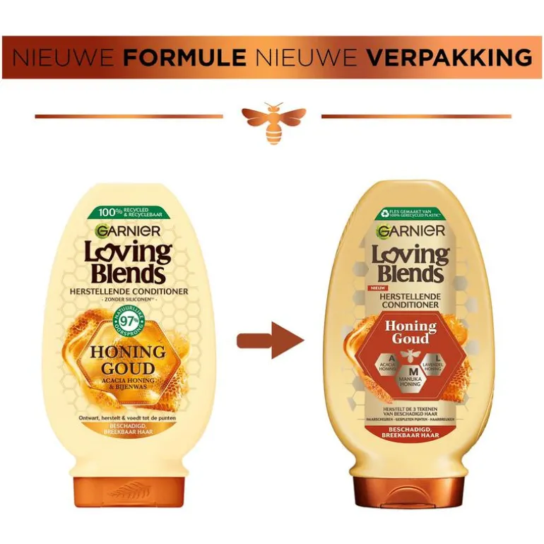 Garnier Loving Blends Honing Goud Conditioner 250 ML