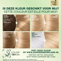 Garnier Nutrisse Crème Permanente Haarverf 8 Lichtblond