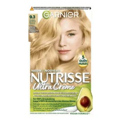 Garnier Nutrisse Crème Permanente Haarverf 9.3 Zeer Licht Goudblond