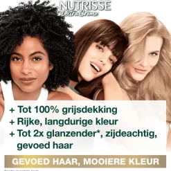 Garnier Nutrisse Crème Permanente Haarverf 3 Donkerbruin