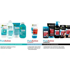 Garnier PureActive 3-in-1 Gezichtsreiniger Charcoal 150 ML