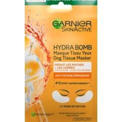 Garnier SkinActive Hydra Bomb Oog Sheet Masker Sinaasappel + Hyaluron