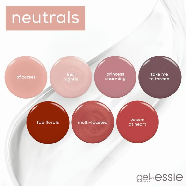 gel by essie Nagellak 345 Bubbles Only Rood 13,5ML