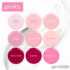 gel by essie Nagellak Bordeauxrood 370 13,5ML