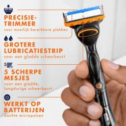 Gillette Fusion5 Power Scheersysteem Met 1 Navulmesje