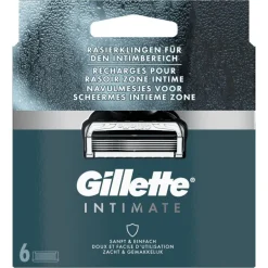 Gillette Intimate Navulmesjes 6 Stuks