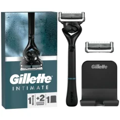 Gillette Intimate Scheersysteem Voor Intieme Zone Met 2 Navulmesjes En Douchehaak