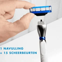 Gillette Mach3 Turbo Scheermesjes 8 stuks