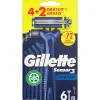 Gillette Sensor3 Comfort Wegwerpmesjes 4+2 stuks