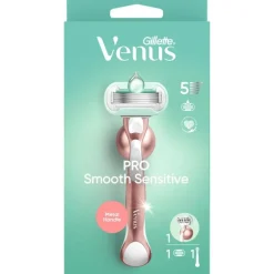 Gillette Venus Deluxe Smooth Sensitive Rose Gold Scheersysteem 5 Blades