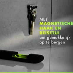 GilletteLabs Scheersysteem Champion Gold met 5 Navulmesjes