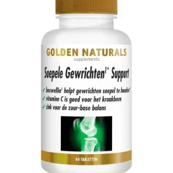 Golden Naturals Soepele Gewrichten Support Tabletten 60 stuks