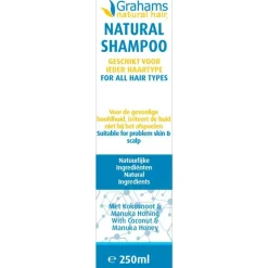 Grahams Natural Shampoo 250 ML