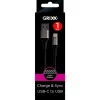 Grixx USB-C to USB-A 1M Black