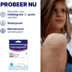 Hansaplast Aqua Protect XXL Eilandpleister 5 stuks
