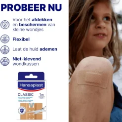 Hansaplast Classic Pleisterstrip 1 M x 6 CM