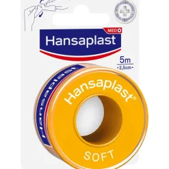 Hansaplast Classic Soft Hechtpleister 5 M x 2,5 CM