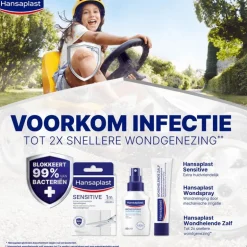 Hansaplast Sensitive Pleister 1mx6cm