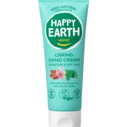 Happy Earth 100% Natural Caring Hand Cream 75ml