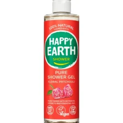 Happy Earth 100% Natuurlijke Shower Gel Floral Patchouli