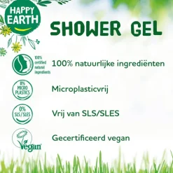 Happy Earth Lavender Ylang 100% Natuurlijke Douchegel 300 ML