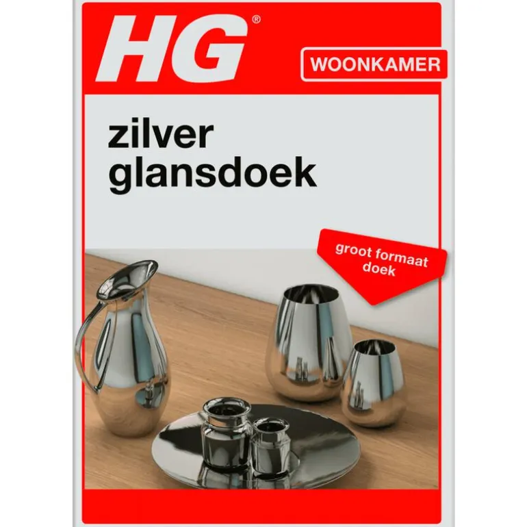 HG Zilver Glansdoek