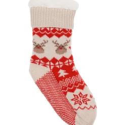 Huissokken Kerst rendier one size - 1 paar