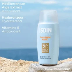 ISDIN Fotoprotector Fusion Water Magic Zonnebrand Gezicht SPF50 50 ML