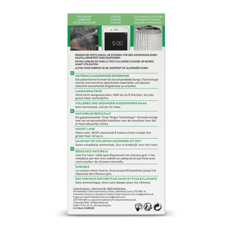 Just For Men Original Formula Middenbruin H35