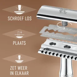 King C. Gillette Double Edge Razor Navulmesjes 10 Stuks