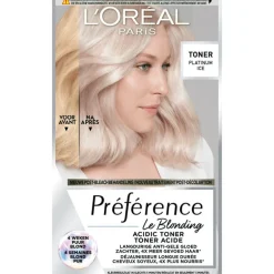 L Oréal Paris Préférence Toner Platinum Ice