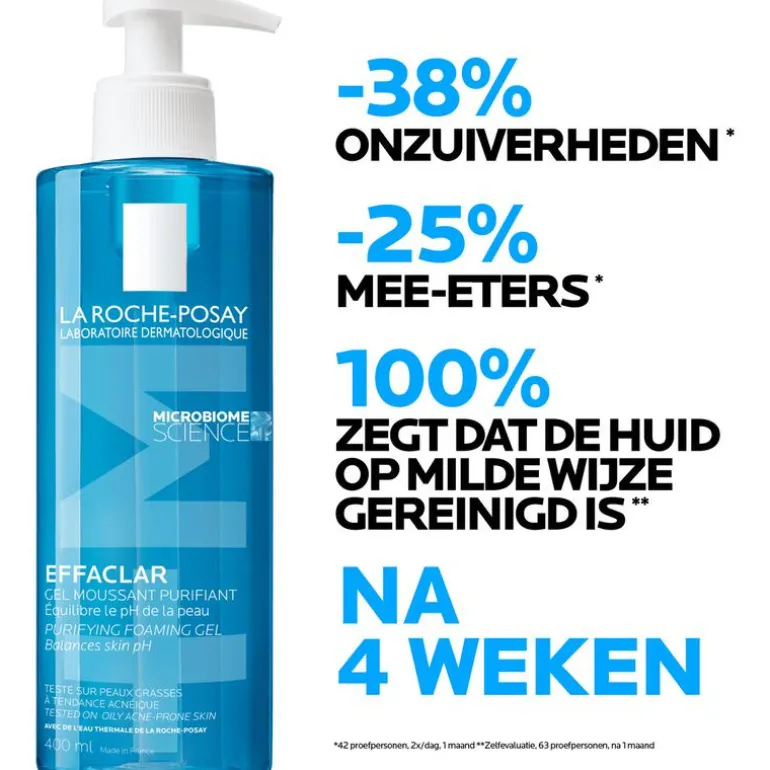 La Roche-Posay Effaclar Zuiverende Gel 200 ML