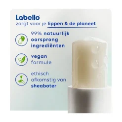 LABELLO Hyaluron Lip Moisture Plus Lippenbalsem 24u Hydratatie 1 Stuk