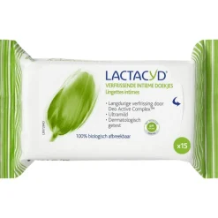 Lactacyd Verfrissende Intiem Tissues 15 Stuks